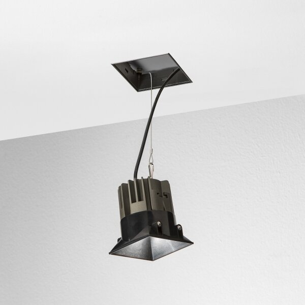 Ideal Lux - Faretto da incasso LED GAME TRIM LED/11W/230V 8,4x8,4 cm IP40 nero