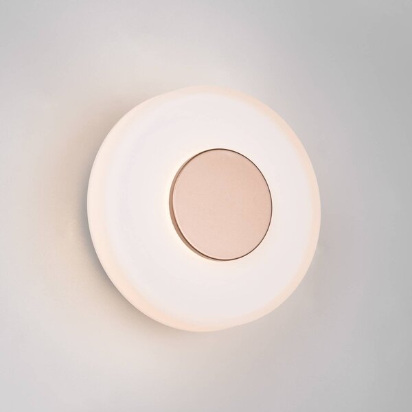 Trio Lighting Applique da parete a LED Celeste, dimmerabile, Bianco / Opale, Soggiorno / Sala da pranzo, Vetro, Moderno, Applique a LED