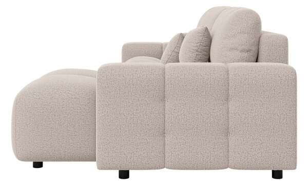 Divano angolare beige allungabile (con composizione variabile) Luki – Ropez