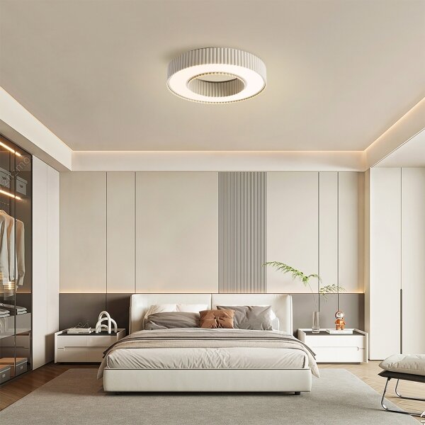 Brilagi - LED dimmerabile plafoniera LUMIX LED/48W/230V 3000-6000K beige diam. 50 cm + telecomando