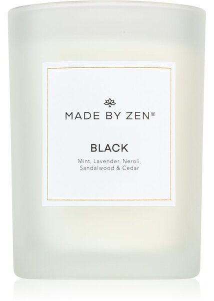 MADE BY ZEN Black candela profumata 250 g