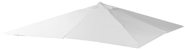 Telo Ricambio Ombrellone Da Giardino Michigan 3x3m Bianco