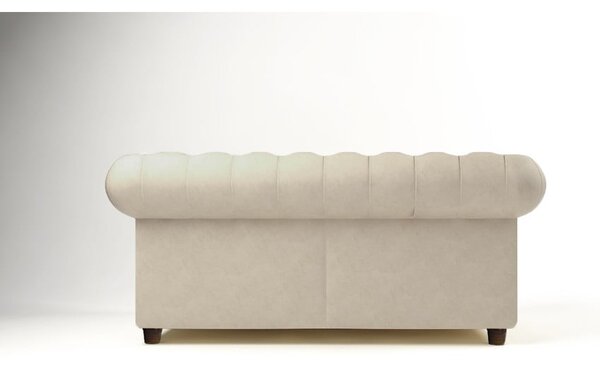 Divano in velluto crema 178 cm Cambridge - Ropez