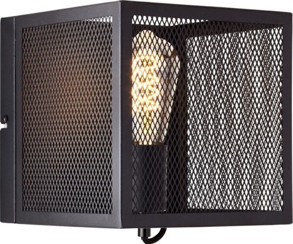Brilliant - Applique MAZE 1xE27/40W/230V nero