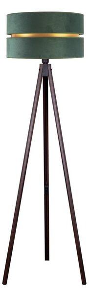 Duolla - Lampada con piedistallo DUO 1xE27/60W/230V diametro 44 cm verde/wenge