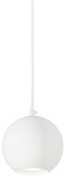 Sospensione Moderna Mr Jack Metallo Bianco 1 Luce 7W 3000K Luce Calda Small
