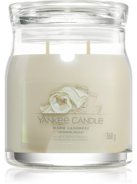 Yankee Candle Warm Cashmere candela profumata 368 g
