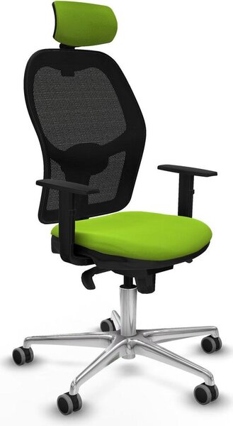 Sedia da ufficio con poggiatesta Jorquera Piqueras y Crespo 1D086G2 Colore pistacchio