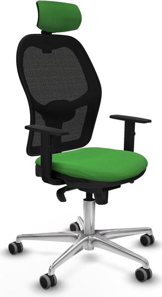Sedia da ufficio con poggiatesta Jorquera Piqueras y Crespo 1D086G2 verde