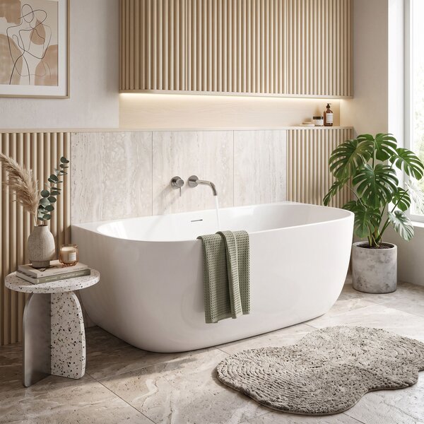 Vasca Bagno A Parete Rea Eris 150cm