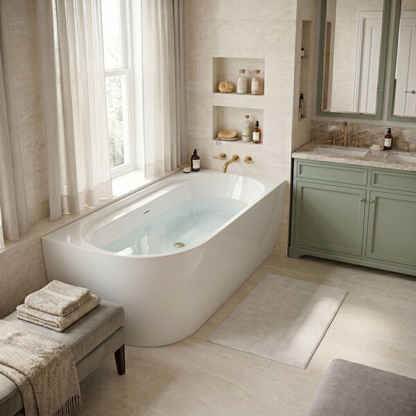 Vasca bagno Rea Marion Right 170cm