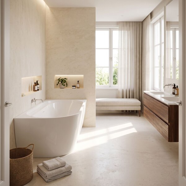 Vasca bagno Rea Marion Right 170cm