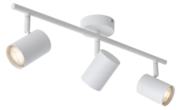 Faretto da soffitto moderno bianco 3 luci orientabile - Jeana