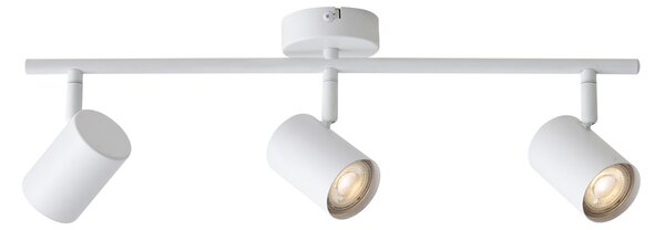 Faretto da soffitto moderno bianco 3 luci orientabile - Jeana