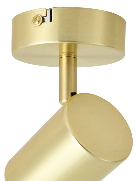 Faretto moderno orientabile in ottone - Jeana