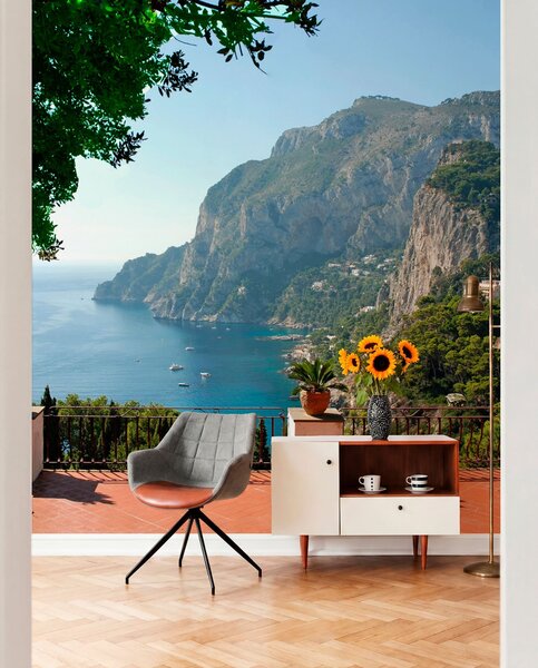 Carta da parati Paesaggio mediterraneo, Carta da parati Natura, u53438 : Uwalls.it