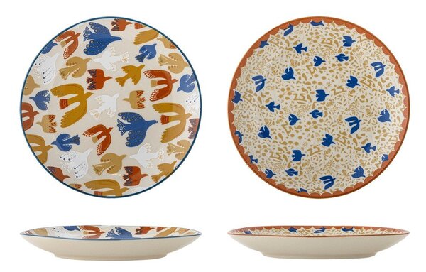 Set di piatti da dolce in gres 2 pz ø 20 cm Anniversary – Bloomingville