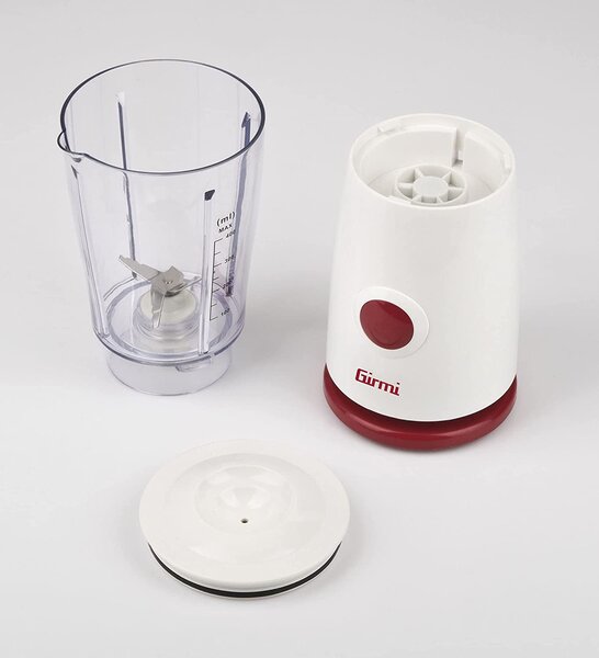 Girmi Frullatore con Bicchiere Capacit 0,5 Litri Potenza 170 watt Lame in Acciaio Inox Bicchiere graduato colore Bianco - FR03