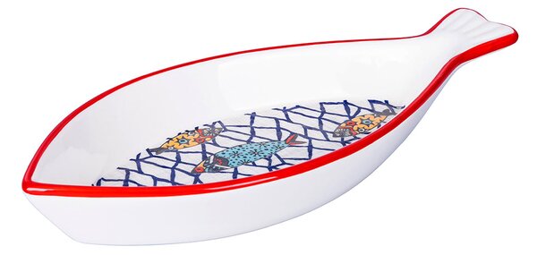 Vassoio 30,5x14x4,2 cm in Ceramica VdE Tivoli 1996 Los Cabos