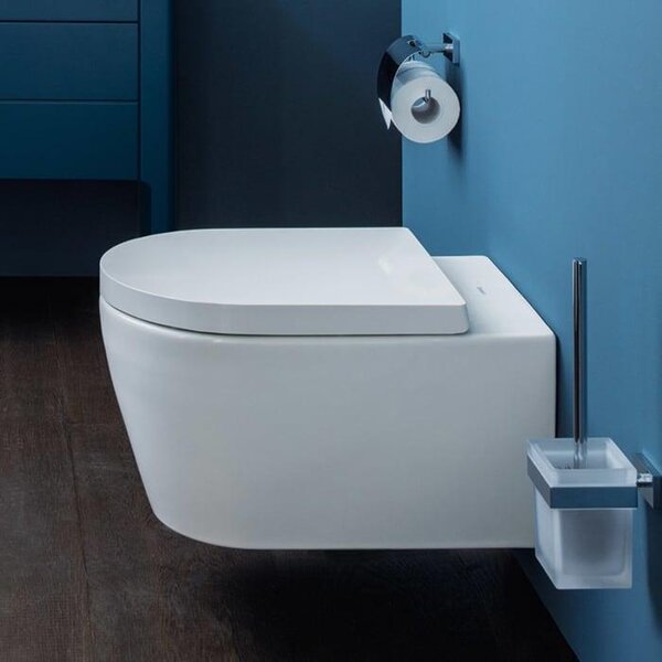 Duravit ME by Starck - Wc sospeso con HygieneFlush, senza bordo, HygieneGlaze, bianco 2579092000