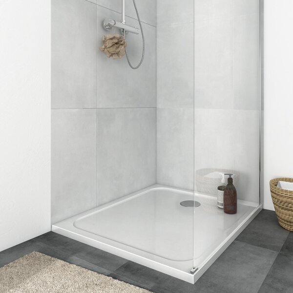 Piatto doccia SENSEA resina Easy 80 x 90 cm bianco