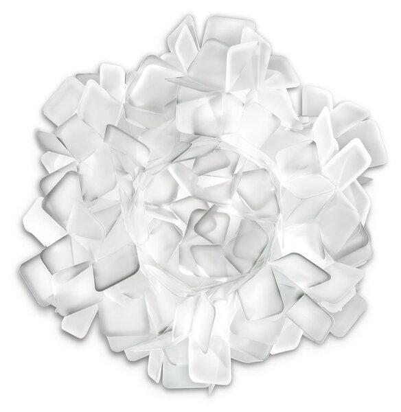 Applique da parete Slamp, CLIZIA, Bianco, Soggiorno, Plastica, Design