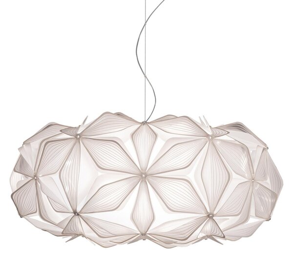 Lampada a sospensione Slamp, C'EST LA VIE, dimmerabile, Bianco, Soggiorno, Plastica, Design
