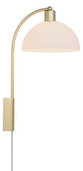 Applique da parete Nordlux, Ellen 20, Dorato / Ottone, Soggiorno, Metallo, Scandinavo