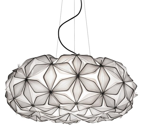 Lampada a sospensione Slamp, C'EST LA VIE, dimmerabile, Nero, Soggiorno, Plastica, Design