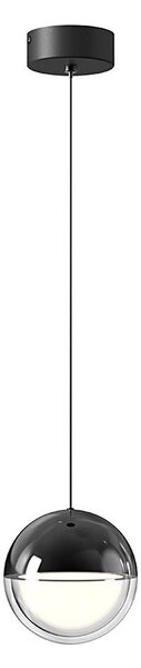 Lampadario a sospensione LED su cavo ZIREA LED/7W/230V nero
