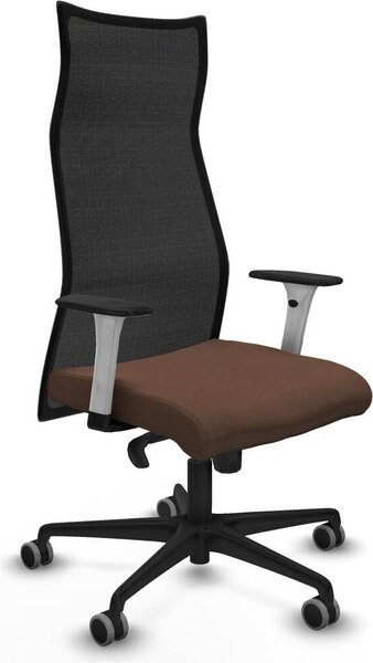 Sedia da ufficio Albacete Piqueras y Crespo B1B036G marrone scuro