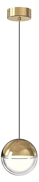 Lampadario LED a cavo ZIREA LED/7W/230V, dorato