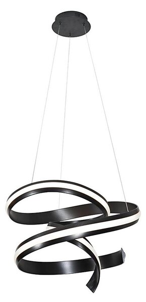 Lampadario a sospensione su cavo AREZIA LED/62W/230V, nero