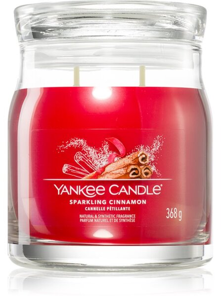 Yankee Candle Sparkling Cinnamon candela profumata 368 g