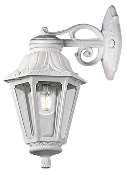Applique esterno top light asti ap bi down e27 led ip55 resina - Top Light
