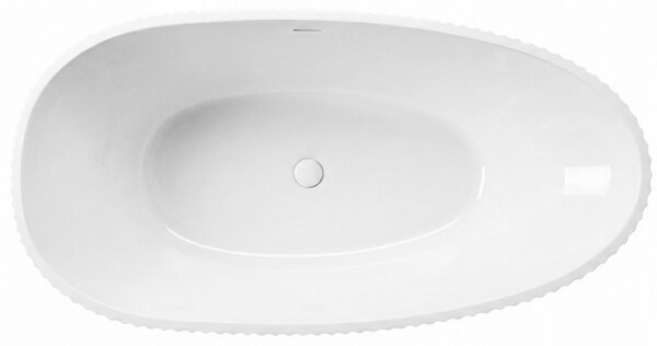 Vasca da bagno freestanding in acrilico Carmen 170