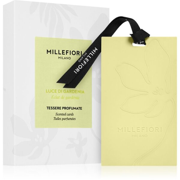 Millefiori Milano Laundry Luce Di Gardenia carta profumata 3 pz