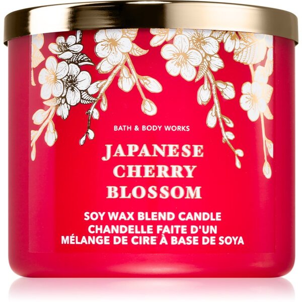 Bath & Body Works Japanese Cherry Blossom candela profumata 411 g