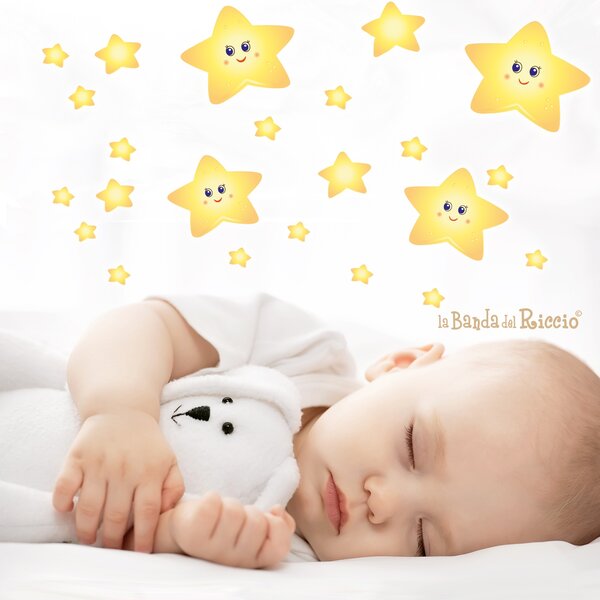 Tutte le decorazioni murali Stelle Fluorescenti, adesivi murali fluo - Adesivi Murali per Bambini