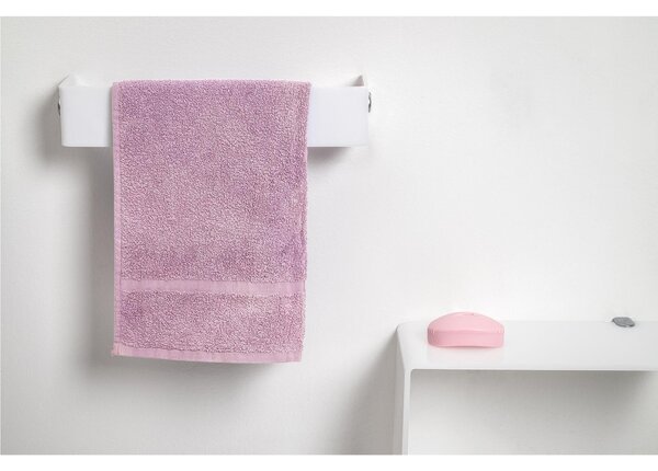 Porta AsciugamanI da Bagno da SMALL In Plexiglass CLIO MANTIDE Dimensioni 30x7,5x h 8 cm - peso 0.7 kg Colore Bianco