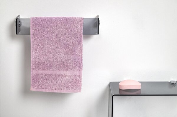Porta AsciugamanI da Bagno da SMALL In Plexiglass CLIO MANTIDE Dimensioni 30x7,5x h 8 cm - peso 0.7 kg Colore Grigio Fum�