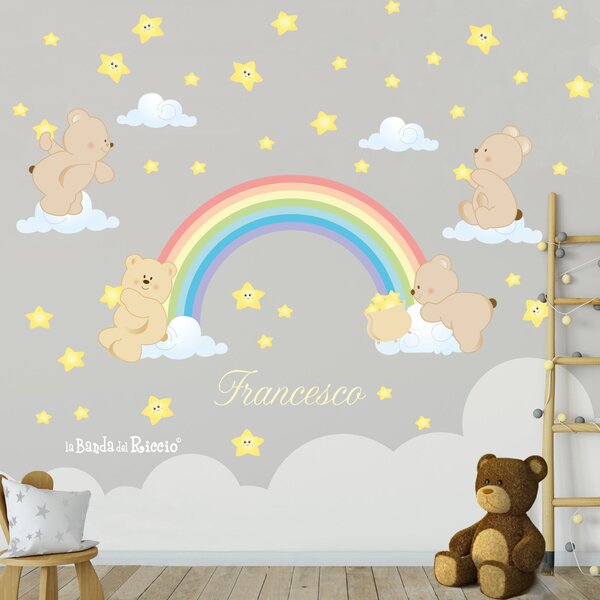 Adesivi murali Arcobaleno - Adesivi Murali per Bambini