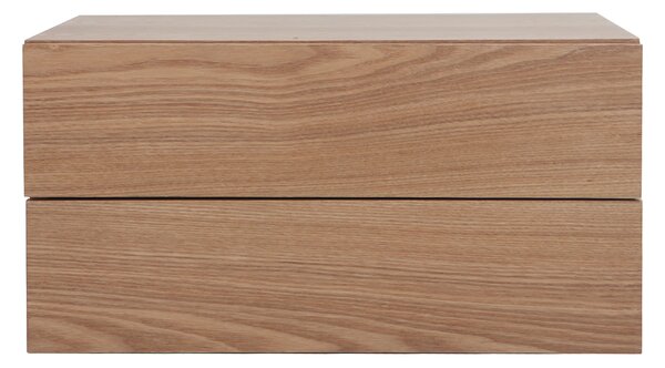Contenitore design legno 2 cassetti MAX