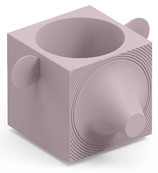 Contenitore Multifunzione FERA CAPO TRAY, L'ORSO di Design Dimensioni 33,2x27,7x h 21,3 cm vaso, a portaoggetti o a elemento decorativo colore Quarzo