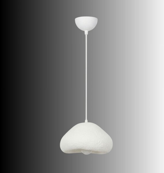Brilagi - Lampada a sospensione su cavo WABI SABI 1xE27/40W/230V diam. 32 cm bianca
