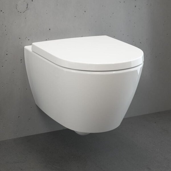 Villeroy & Boch Taro: vaso WC e copriwater avvolgente con sistema di chiusura automatica