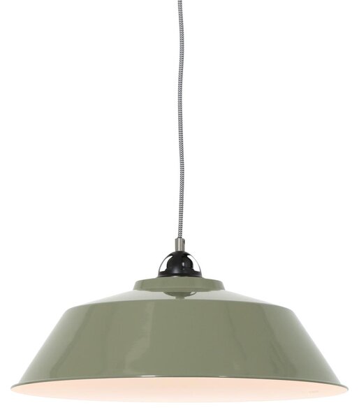 Mexlite - lampada a sospensione - Nove - verde - metallo - Ø 42cm - E27 - 1318G