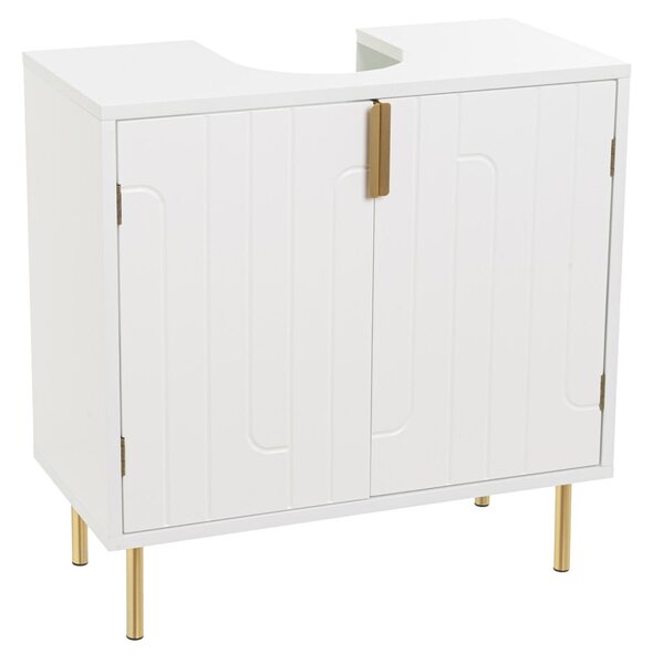 Mobile bianco sotto il lavabo 60x60 cm - Casa Selección