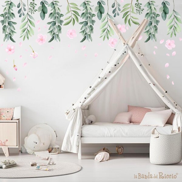 Tutte le decorazioni murali Salici fioriti - Adesivi Murali per Bambini