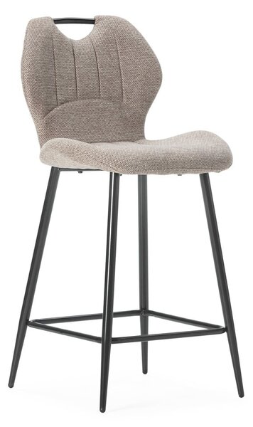 Set di 2 sgabelli da bar marrone chiaro (altezza seduta 65 cm) Muli - Marckeric